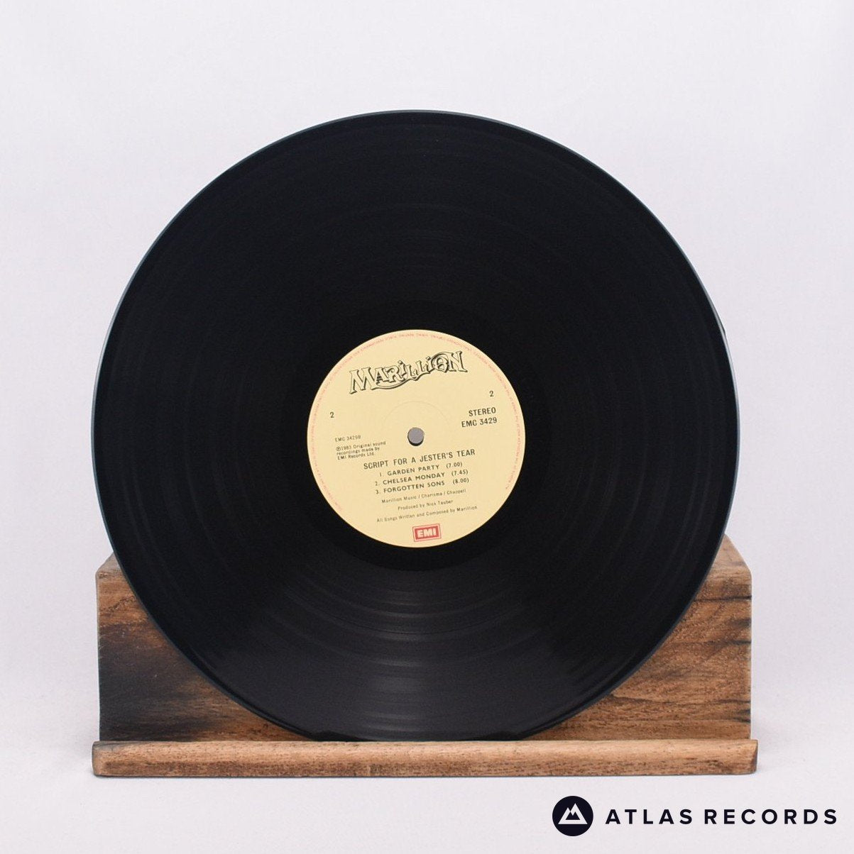 Vinyl Script Marillion Script For A Jester's Tear LP Vinyl Record VG+/VG+ – Atlas ...