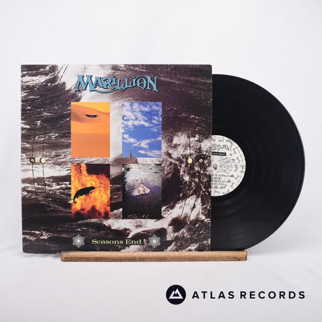 Marillion Seasons End LP Vinyl Record - Front Cover & Record
