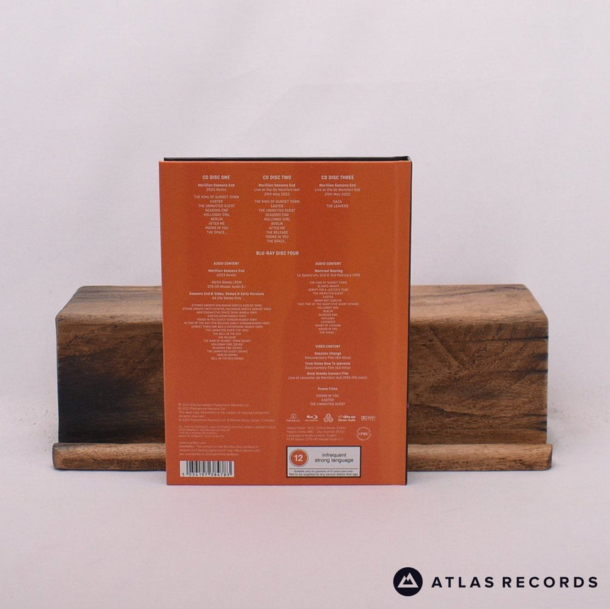 Marillion - Seasons End - Deluxe Edition Integral Booklet 3 x CD + Blu-ray