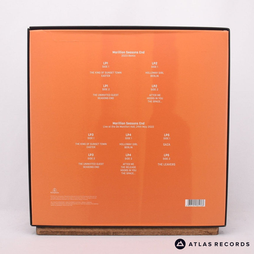 Marillion - Seasons End - Booklet Deluxe Edition 5 x LP Vinyl Record - NM/NM