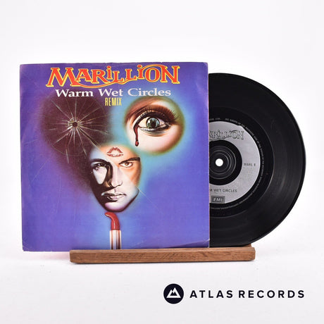 Marillion Warm Wet Circles 7" Vinyl Record - Front Cover & Record