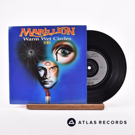 Marillion Warm Wet Circles 7" Vinyl Record - Front Cover & Record