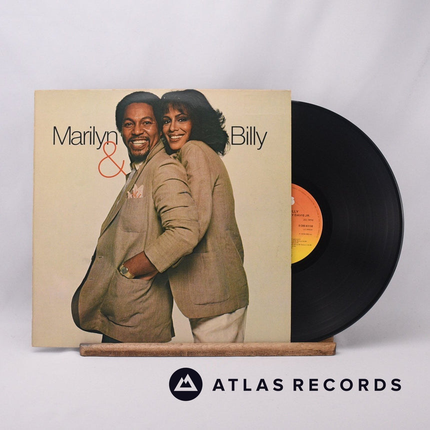 Marilyn McCoo & Billy Davis Jr. Marilyn & Billy LP Vinyl Record - Front Cover & Record