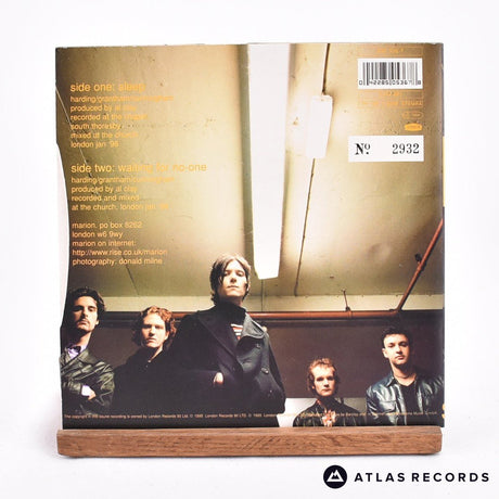 Marion - Sleep - Orange Translucent Numbered 7" Vinyl Record - NM/NM