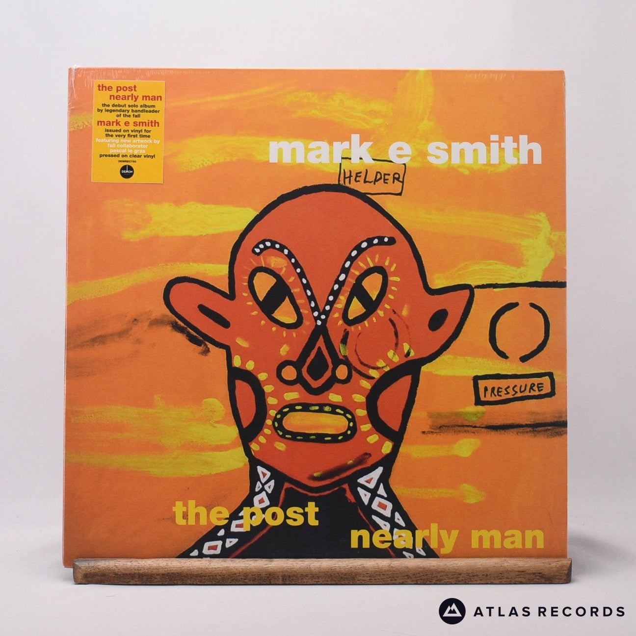 Mark E. Smith The Post Nearly Man LP Vinyl Record - Front Cover & Record