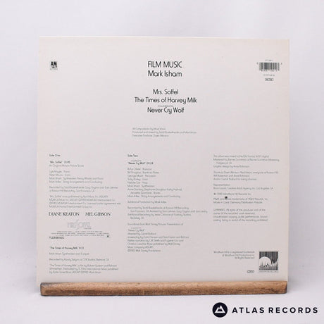 Mark Isham - Film Music - LP Vinyl Record - EX/EX