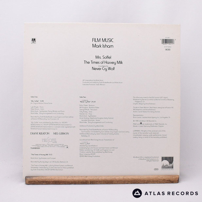 Mark Isham - Film Music - LP Vinyl Record - EX/EX