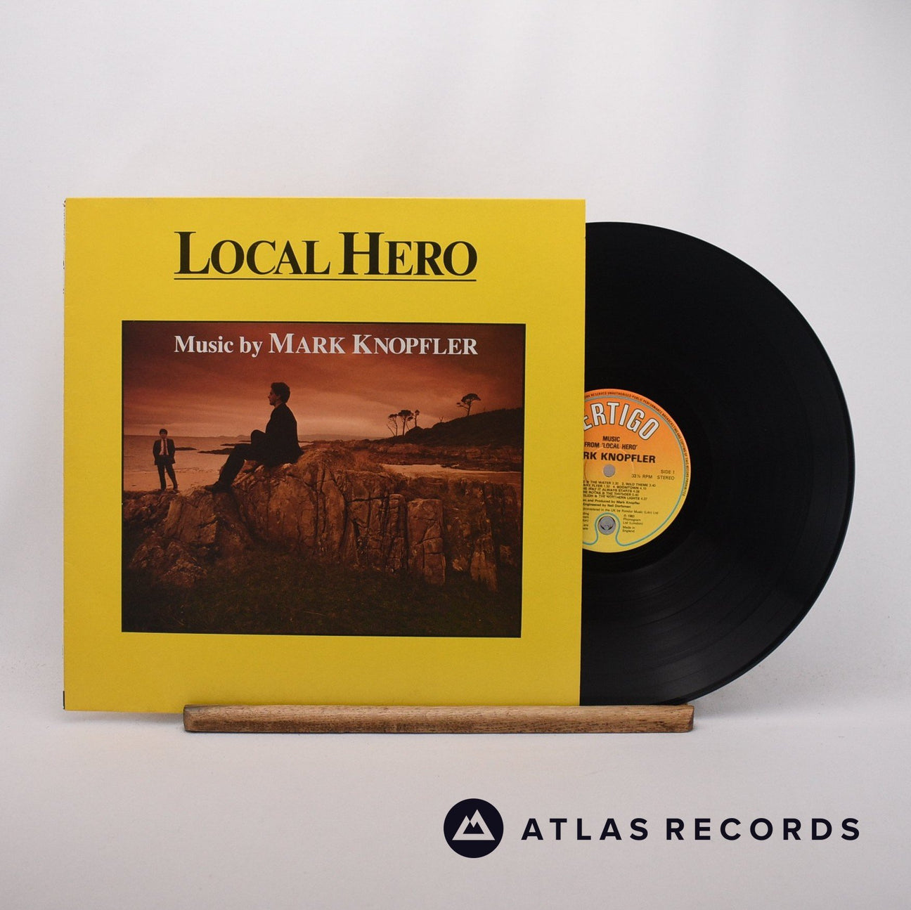 Mark Knopfler Local Hero LP Vinyl Record - Front Cover & Record