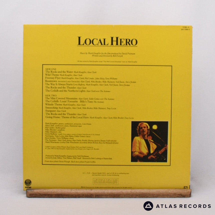 Mark Knopfler - Local Hero - Masterdisk A//2 B//2 RL LP Vinyl Record - EX/NM