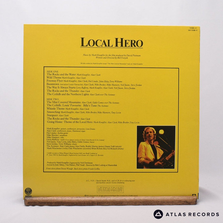 Mark Knopfler - Local Hero - LP Vinyl Record - EX/EX