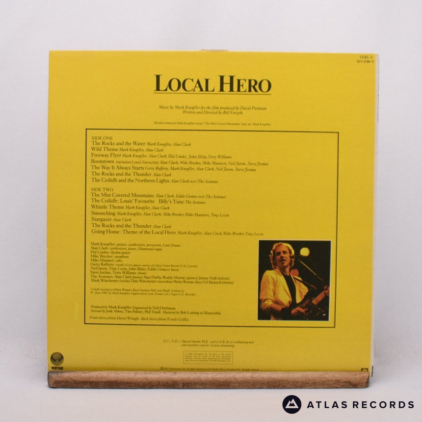 Mark Knopfler - Local Hero - Masterdisk LP Vinyl Record - VG+/VG+