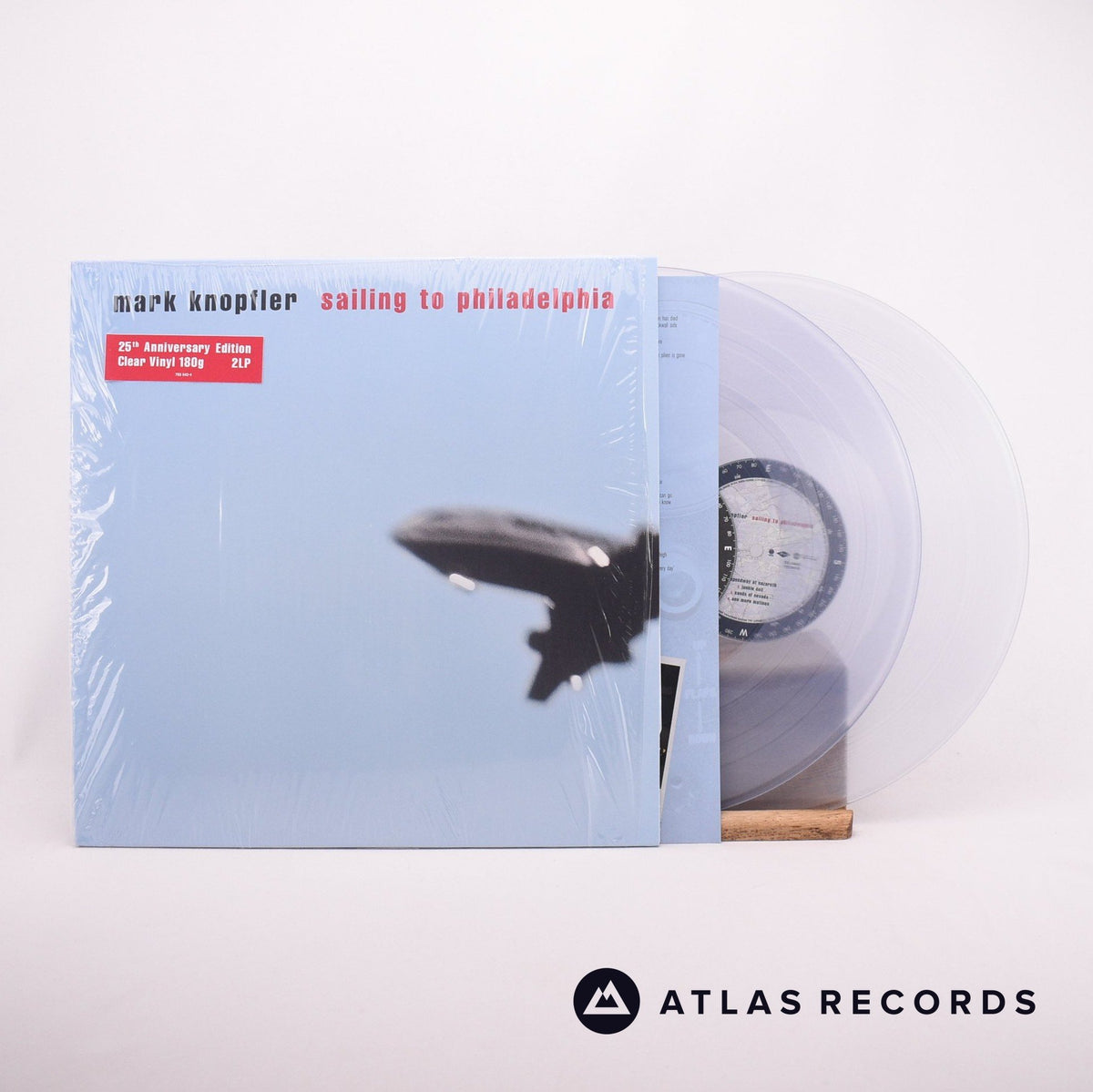 Mark Knopfler Sailing To Philadelphia 2 x LP Vinyl Record - Front Cover & Record