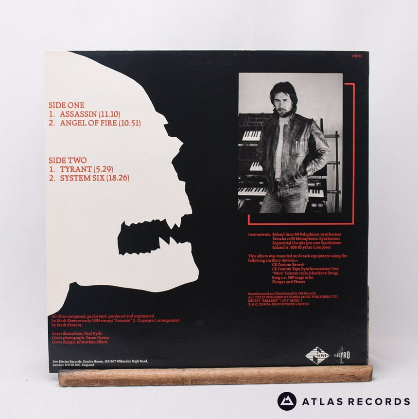 Mark Shreeve - Assassin - LP Vinyl Record - EX/EX