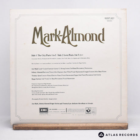 Mark-Almond - Mark-Almond - Textured Sleeve LP Vinyl Record - VG+/EX
