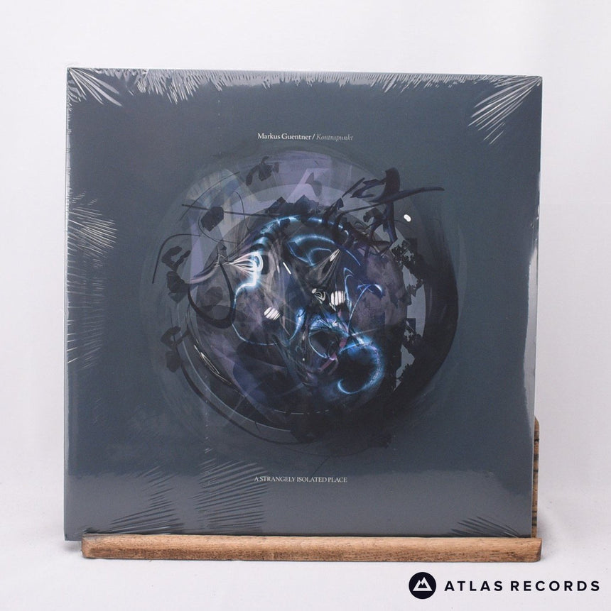 Markus Guentner - Kontrapunkt - Marbled Black/Gray/Blue Double LP Vinyl Record