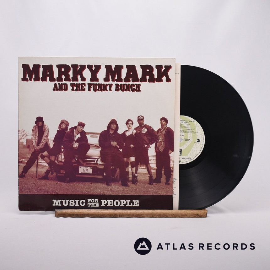 Marky Mark & The Funky Bunch Music For The People LP Vinyl Record - Front Cover & Record