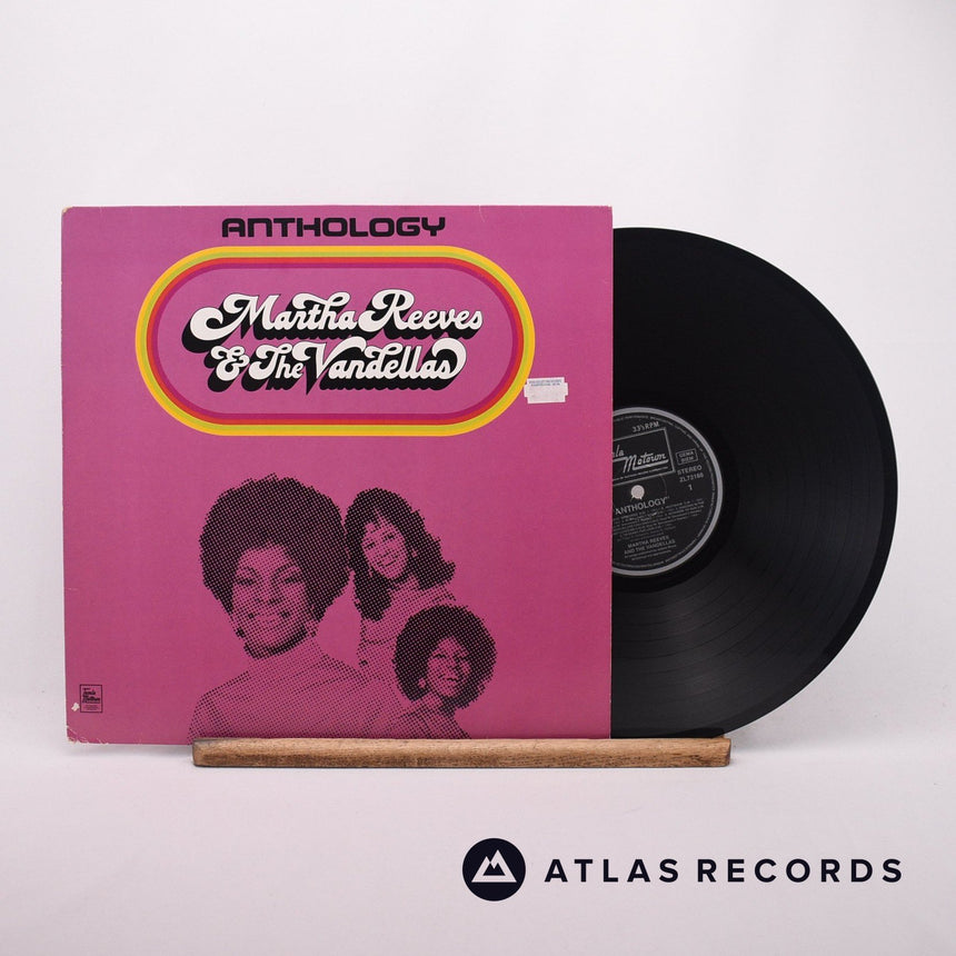 Martha Reeves & The Vandellas Anthology LP Vinyl Record - Front Cover & Record