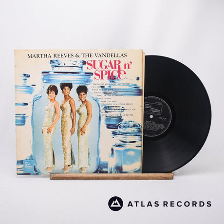 Martha Reeves & The Vandellas Sugar N' Spice LP Vinyl Record - Front Cover & Record