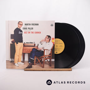 Martin Freeman Jazz On The Corner 2 x LP Vinyl Record - Front Cover & Record