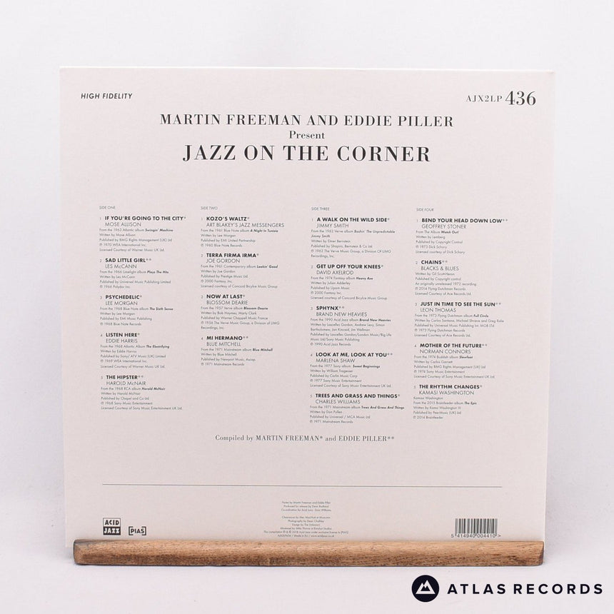 Martin Freeman - Jazz On The Corner - Gatefold 2 x LP Vinyl Record - NM/NM