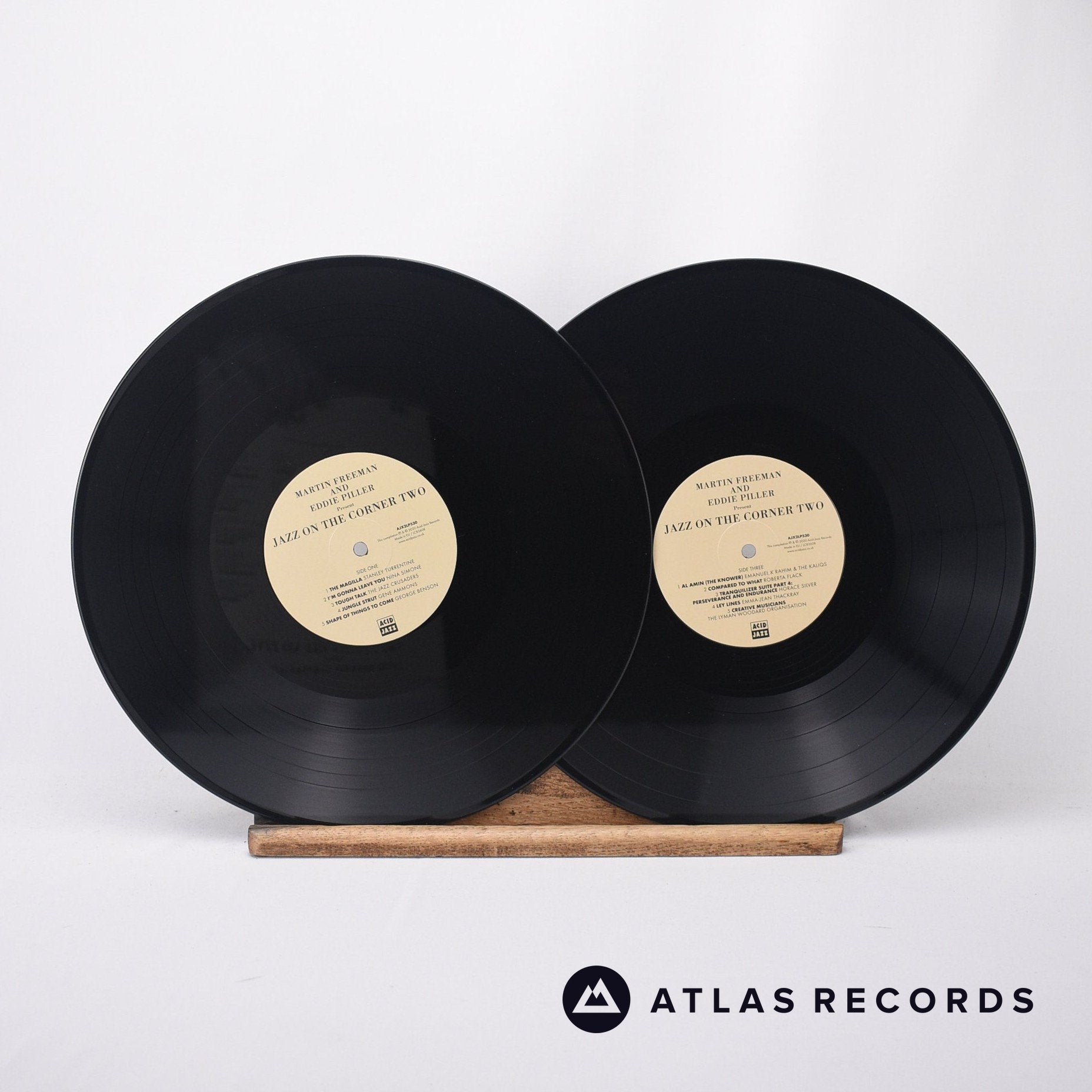 Jazz on the Corner - Martin Freemanレコード Martin Freeman Jazz On The Corner Two 2 x LP Vinyl EX/EX