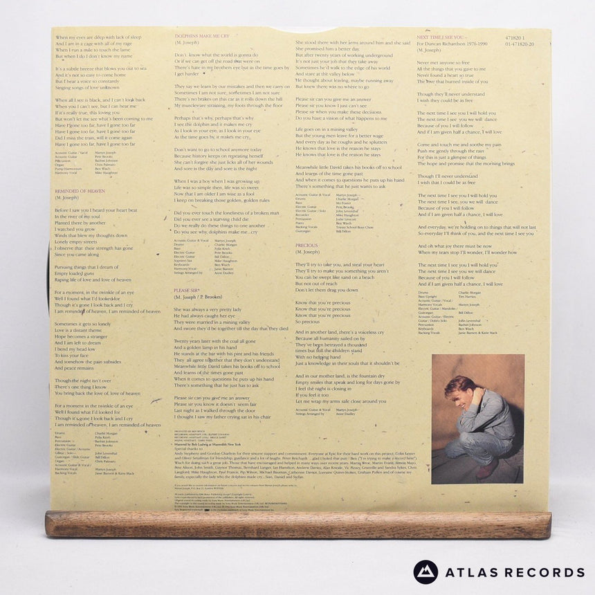 Martyn Joseph - Being There - LP Vinyl Record - EX/EX