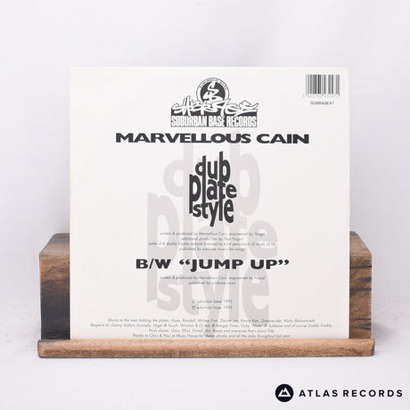 Marvellous Cain - Dub Plate Style - 10" Vinyl Record - EX/VG