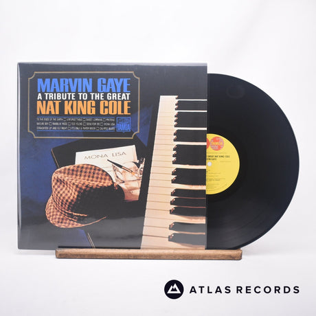 Marvin Gaye A Tribute To The Great Nat King Cole LP Vinyl Record - Front Cover & Record
