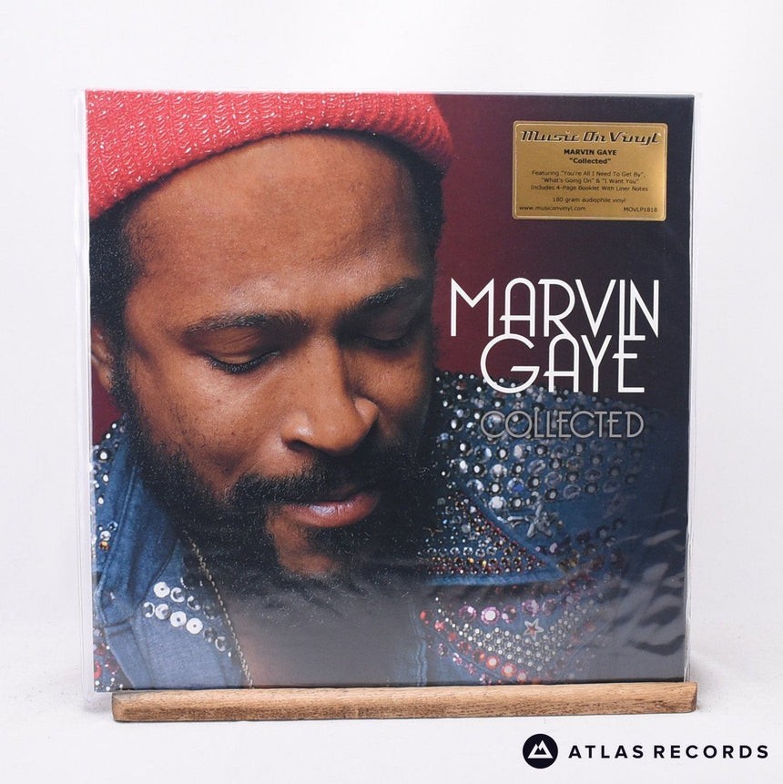 Marvin Gaye Collected 2 x LP Vinyl Record - Front Cover & Record