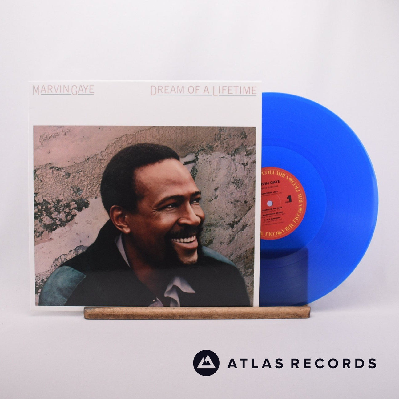 Marvin Gaye Dream Of A Lifetime LP Vinyl Record - Front Cover & Record