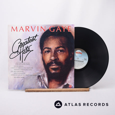 Marvin Gaye Greatest Hits LP Vinyl Record - Front Cover & Record