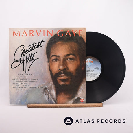 Marvin Gaye Greatest Hits LP Vinyl Record - Front Cover & Record