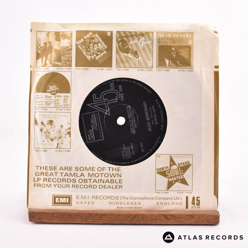 Marvin Gaye - I Heard It Through The Grapevine - 7" Vinyl Record - VG+/EX