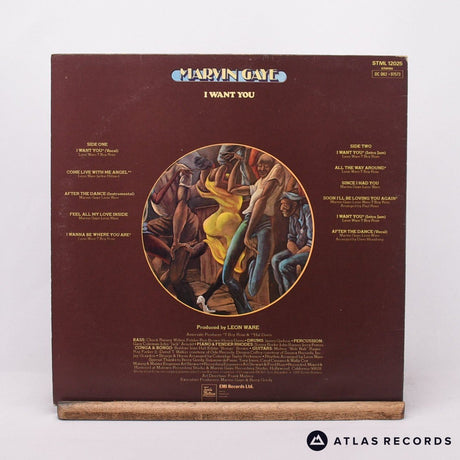 Marvin Gaye - I Want You - First Uk Press A-1 B-1 LP Vinyl Record - EX/EX