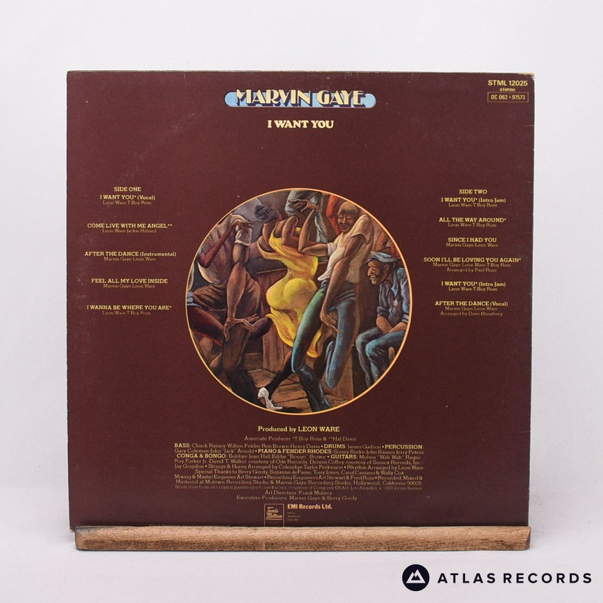 Marvin Gaye - I Want You - First Uk Press A-1 B-1 LP Vinyl Record - EX/EX
