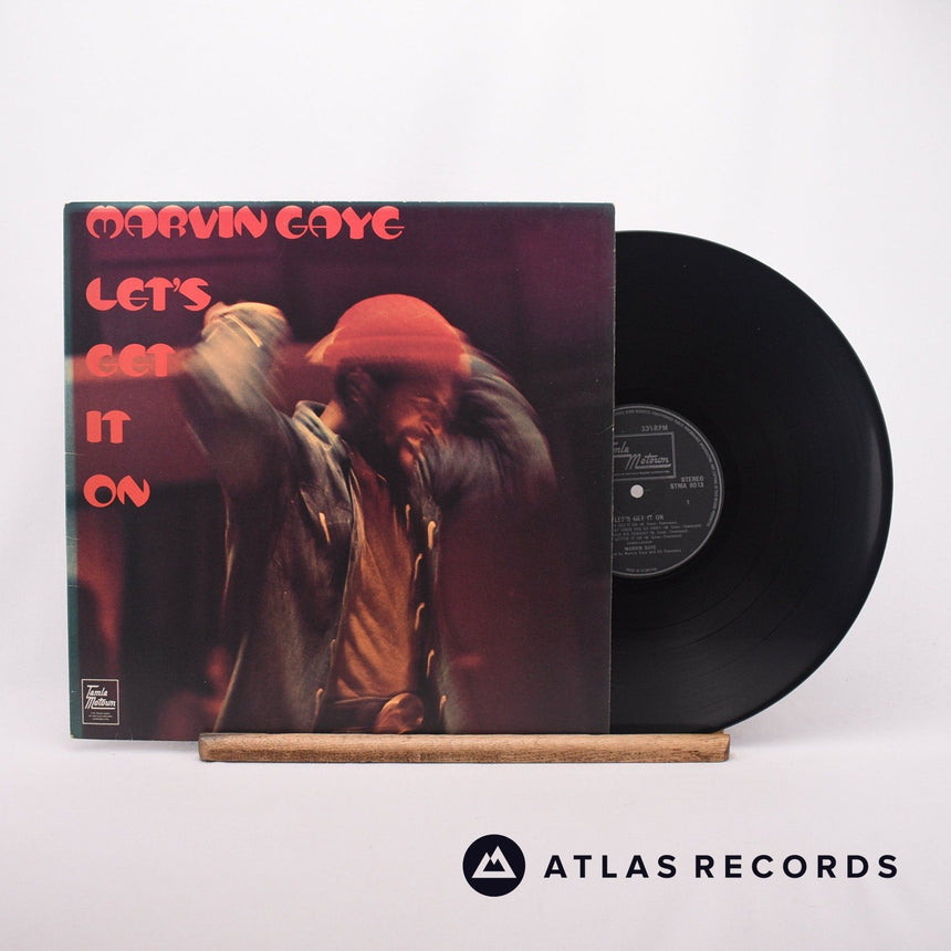Marvin Gaye Let's Get It On LP Vinyl Record - Front Cover & Record