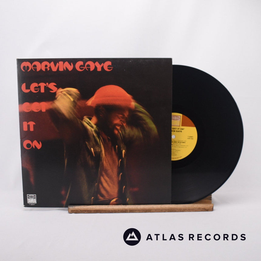 Marvin Gaye Let's Get It On LP Vinyl Record - Front Cover & Record
