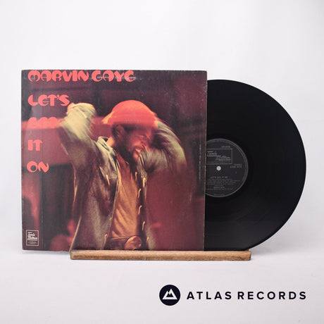 Marvin Gaye Let's Get It On LP Vinyl Record - Front Cover & Record