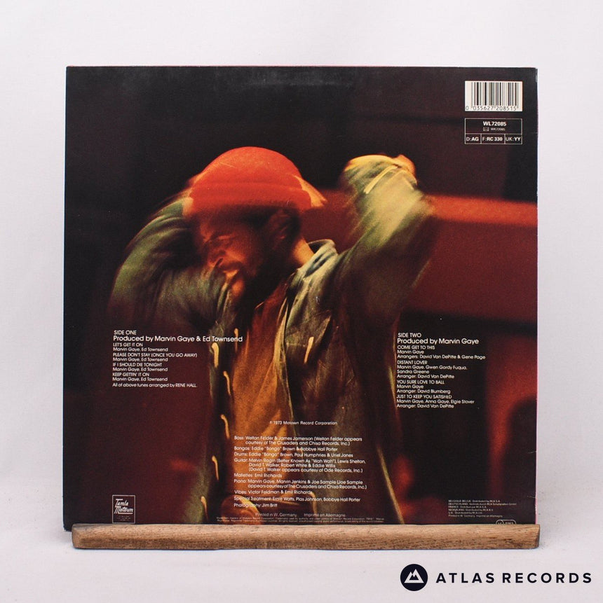 Marvin Gaye - Let's Get It On - Reissue LP Vinyl Record - EX/VG+