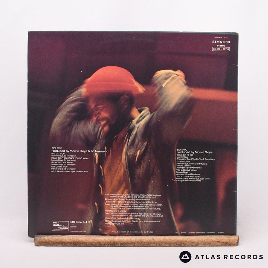 Marvin Gaye - Let's Get It On - First Uk Press Gatefold LP Vinyl Record - VG/EX