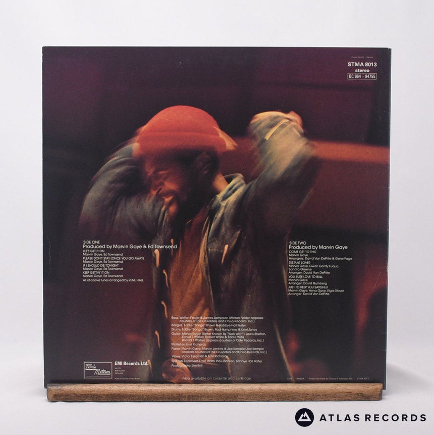 Marvin Gaye - Let's Get It On - Gatefold LP Vinyl Record - EX/VG+