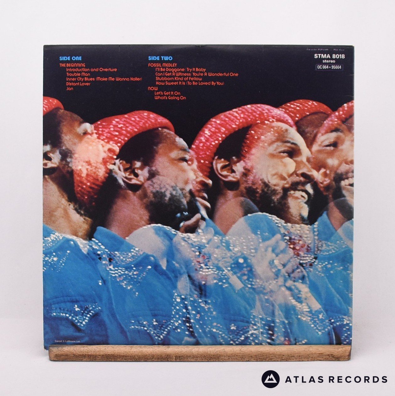 Marvin Gaye Marvin Gaye Live! LP Vinyl Record VG+/EX – Atlas Records