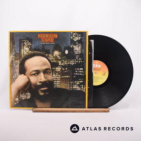 Marvin Gaye Midnight Love LP Vinyl Record - Front Cover & Record
