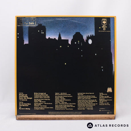 Marvin Gaye - Midnight Love - Lyric Sheet LP Vinyl Record - EX/EX