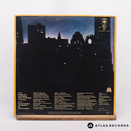 Marvin Gaye - Midnight Love - Lyric Sheet LP Vinyl Record - VG+/EX