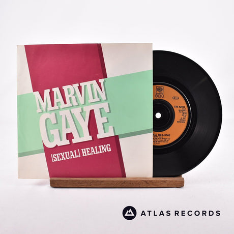 Marvin Gaye (Sexual) Healing 7" Vinyl Record - Front Cover & Record