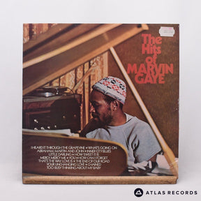 Marvin Gaye The Hits Of Marvin Gaye LP Vinyl Record - Front Cover & Record