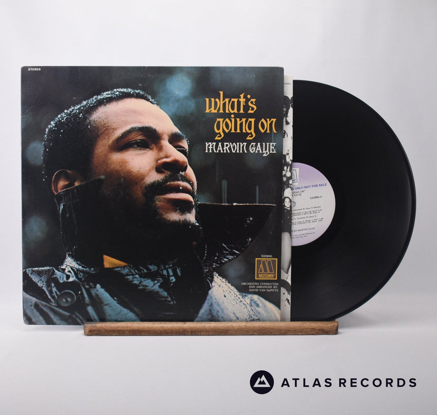 Marvin Gaye What's Going On LP Vinyl Record - Front Cover & Record