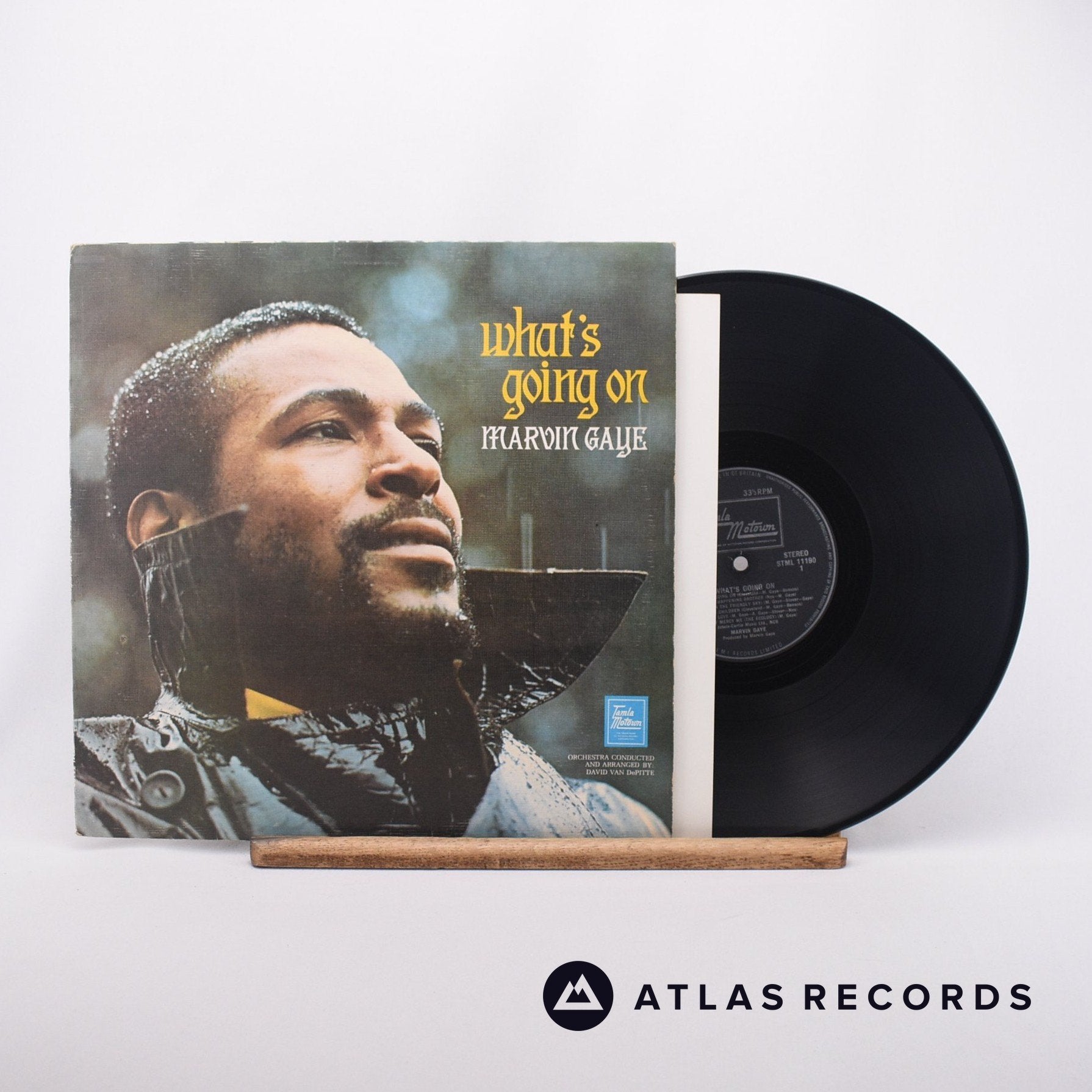 Marvin Gaye What's Going On LP Vinyl Record EX/VG – Atlas Records
