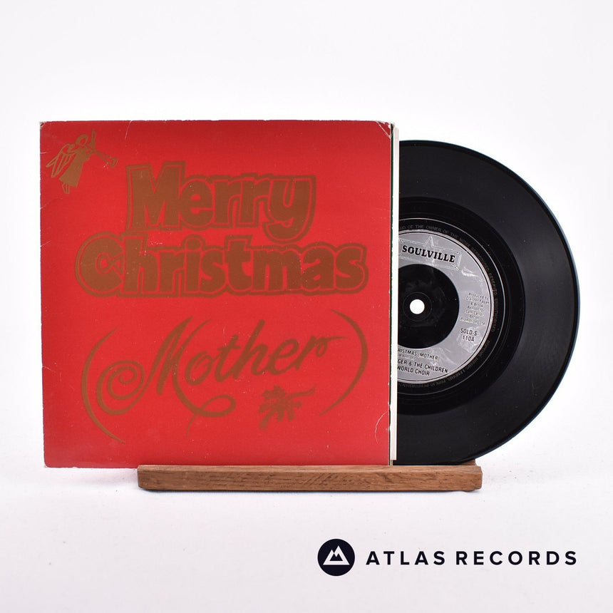 Marvin Springer Merry Christmas 7" Vinyl Record - Front Cover & Record